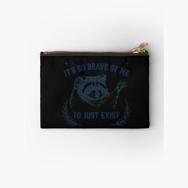 Item preview, Brave Raccoon Exist Humor Anxiety  designed and sold by Emilioerde.