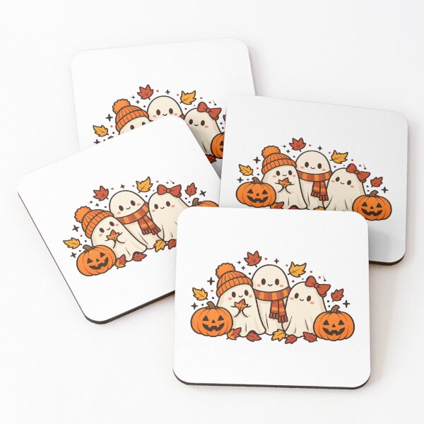 Item preview, Cute Ghost Squad Fall Autumn Halloween designed and sold by wingoo22.