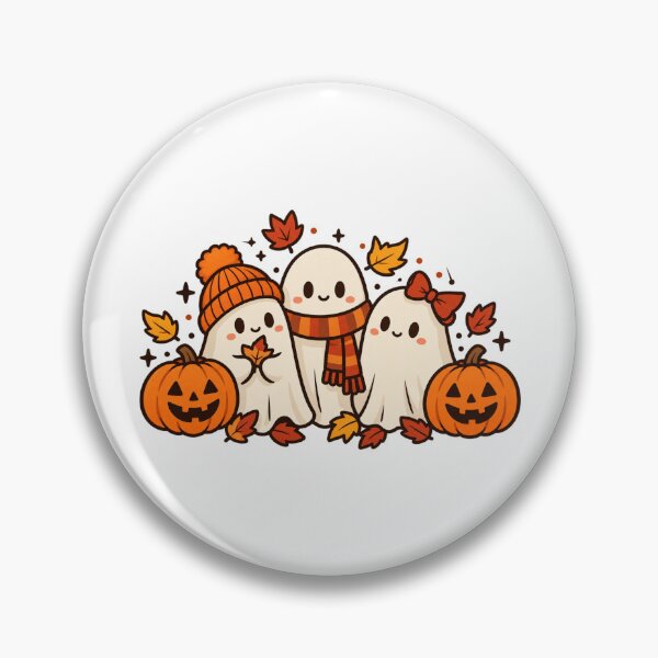 Item preview, Cute Ghost Squad Fall Autumn Halloween designed and sold by wingoo22.