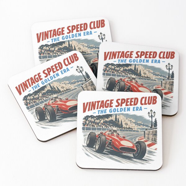 Item preview, vintage red racing car designed and sold by AgdBol.