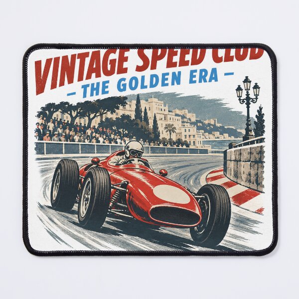 Item preview, vintage red racing car designed and sold by AgdBol.