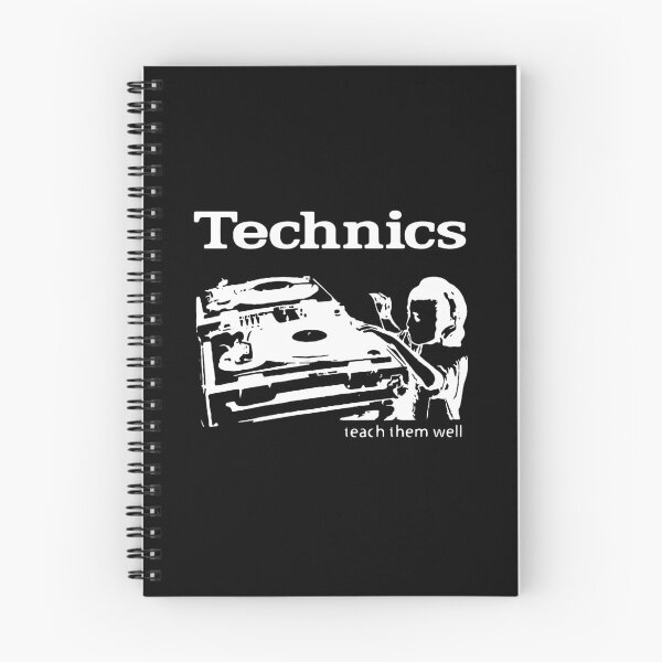 Item preview, Technics Teach Them Well DJ Turntable Vinyl Art designed and sold by bikinemosi.