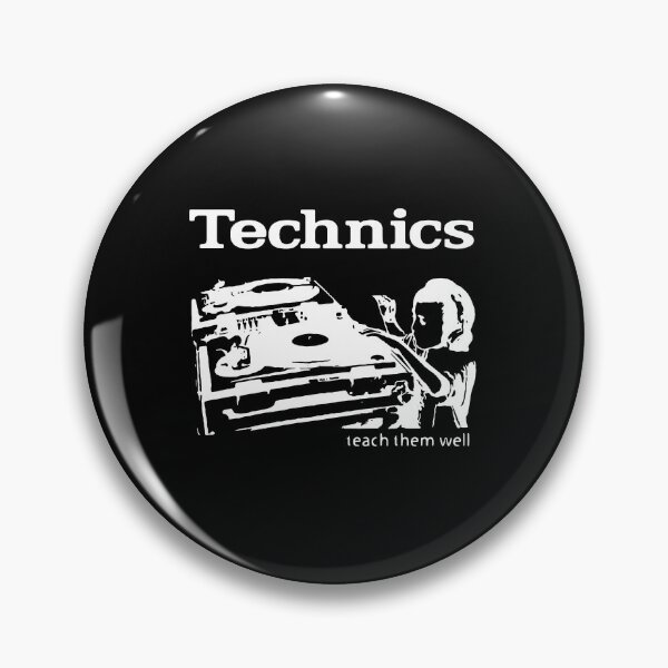 Item preview, Technics Teach Them Well DJ Turntable Vinyl Art designed and sold by bikinemosi.