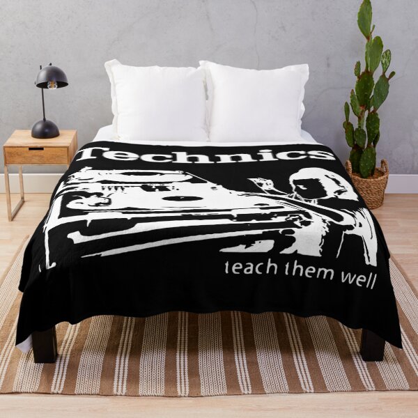 Item preview, Technics Teach Them Well DJ Turntable Vinyl Art designed and sold by bikinemosi.