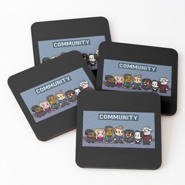Item preview, Community characters in 8-bit designed and sold by Sophie Thomas.