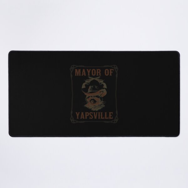 Item preview, Mayor of Yapsville Raccoon Cowboy Bandana designed and sold by Emilioerde.