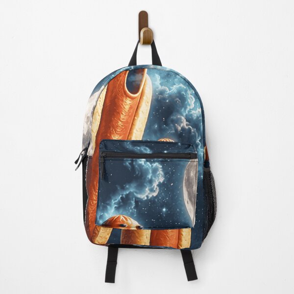 Item preview, Funny Hot Dogs Howling At Full Moon Space designed and sold by MiteKangerin.