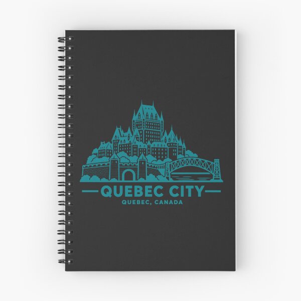Item preview, Quebec City Quebec Canada Line Art Skyline Poster designed and sold by CMYKStudio.