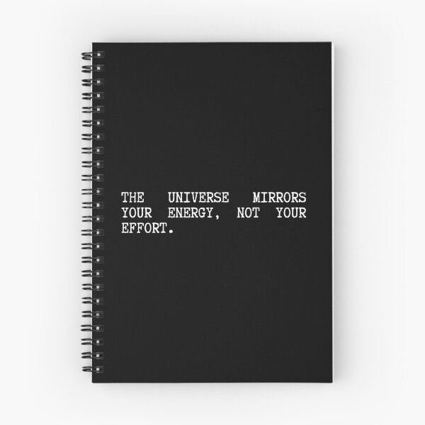 Item preview, The Universe Mirrors Your Energy, not your effort designed and sold by SWETA HALDER.