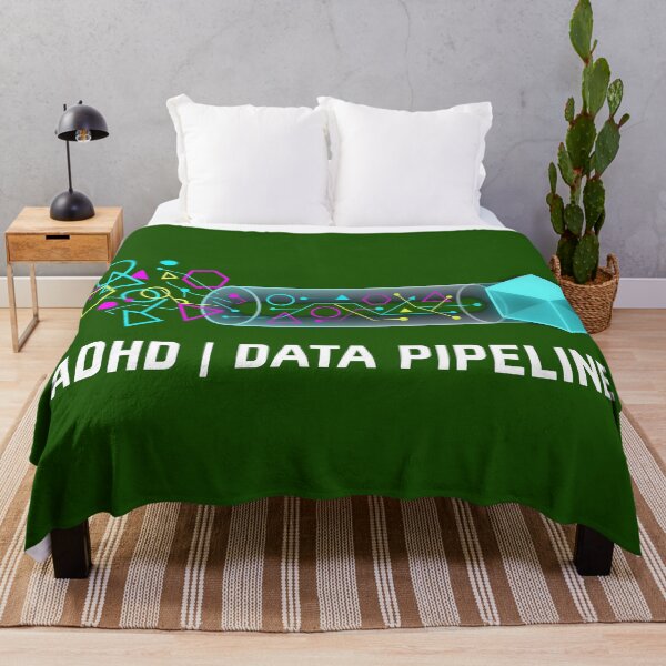 Artikelvorschau, ADHS-Datenpipeline – Lustiges T-Shirt für Datenwissenschaftler entworfen und verkauft von EIPTOW.