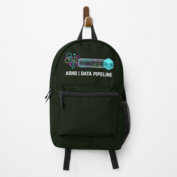 Item preview, ADHD Data Pipeline - Funny Data Scientist T-Shirt designed and sold by EIPTOW.