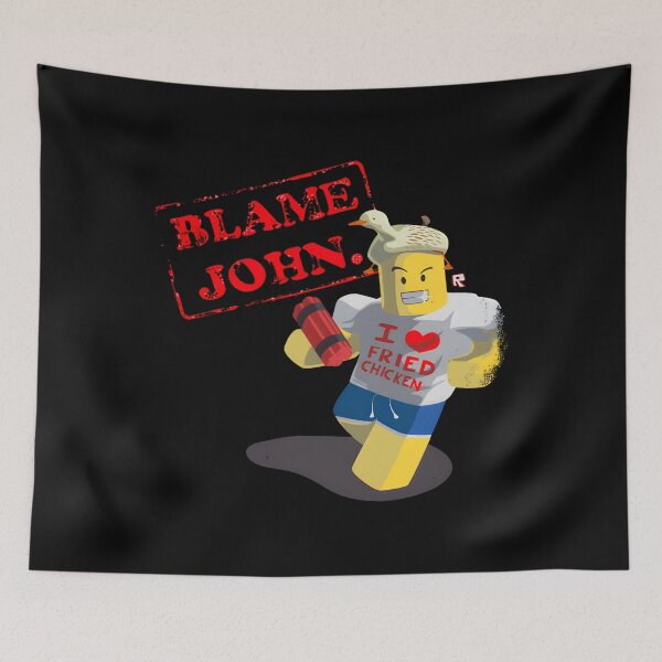Item preview, John Doe Shedletsky Blame John I Love Fried Chicken designed and sold by Sophie Thomas.
