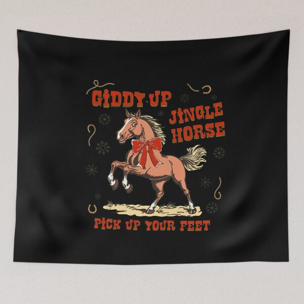 Item preview, Giddy-Up Jingle Horse Xmas Western  designed and sold by Emilioerde.