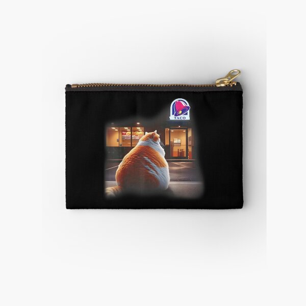 Item preview, Fat Cat Taco Mexican Food Funny Chonk Cat  designed and sold by MiteKangerin.