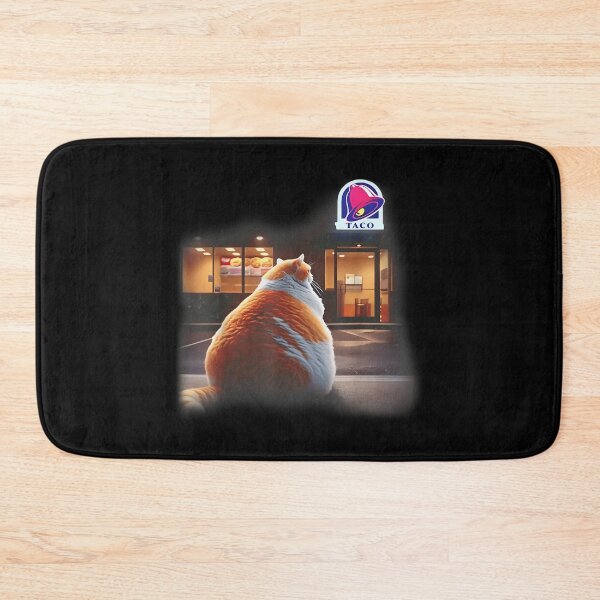 Item preview, Fat Cat Taco Mexican Food Funny Chonk Cat  designed and sold by MiteKangerin.