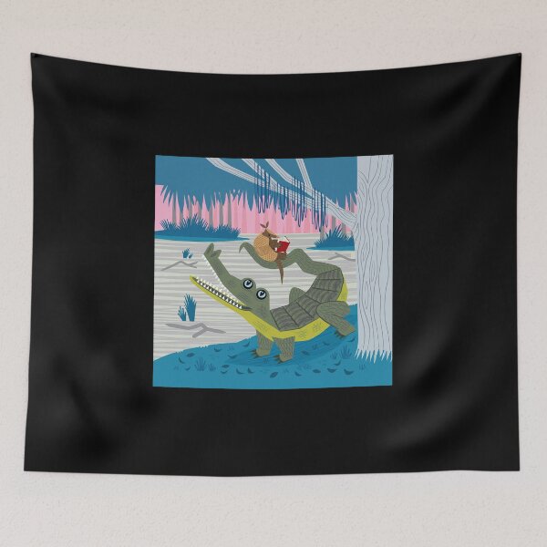 Item preview, Alligator And Bird designed and sold by juracity.