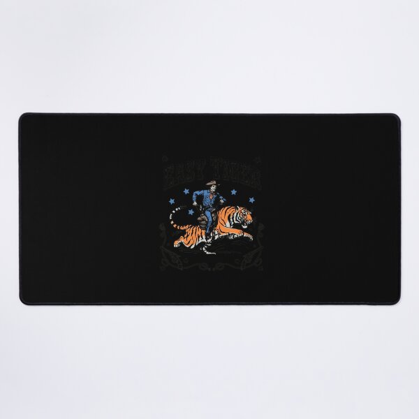 Item preview, Easy Tiger Cowboy Riding Tiger Vintage Art designed and sold by Emilioerde.