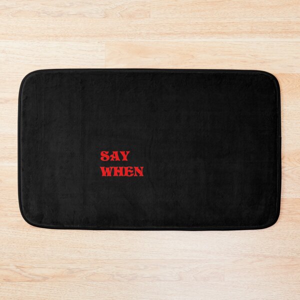 Item preview, Say When Visual Art  designed and sold by frenchawbradypj.