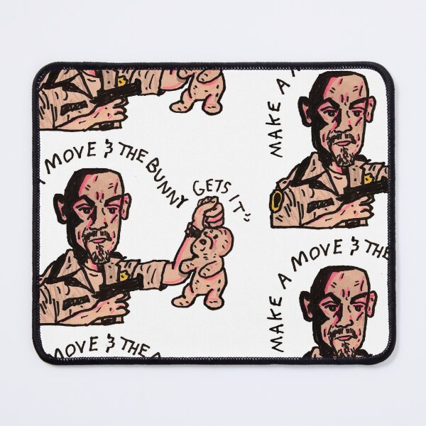 Item preview, “move and the bunny gets it!” designed and sold by ArtaxLives.