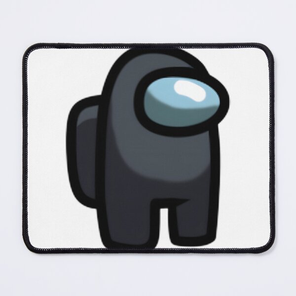 Item preview, Black Among Us Crewmate Character Design for Fans of Space Mystery Games designed and sold by Oniel Cambara.