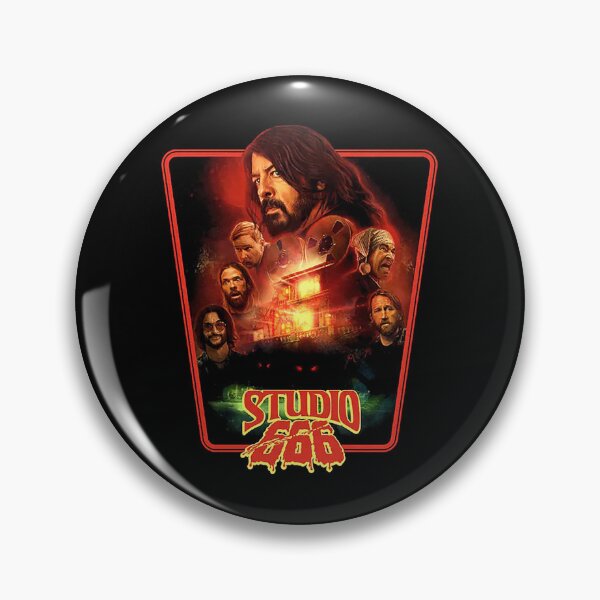 Item preview, Faqmily Picture of Foo Circle Red Fighters Merch Tshirt Sticker designed and sold by matherbut.