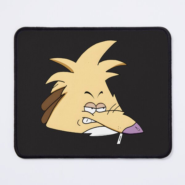 Item preview, Angry Beaver and Bird Norbert Funny Wildlife Illustration designed and sold by squishymonkeys.