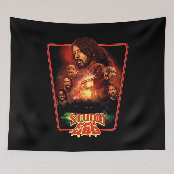 Item preview, Faqmily Picture of Foo Circle Red Fighters Merch Tshirt Sticker designed and sold by matherbut.