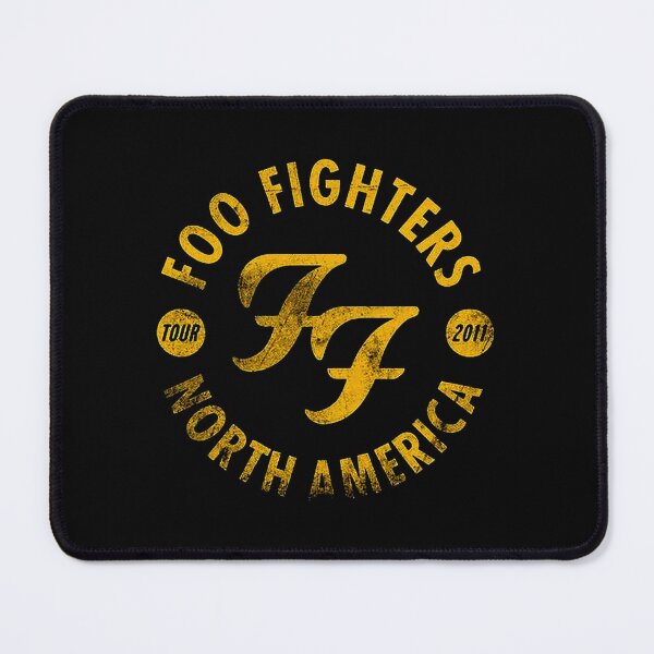 Item preview, North America Tour Foo Circle Red Fighters Merch Tshirt Sticker designed and sold by matherbut.