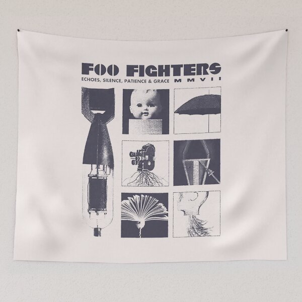 Item preview, Kolase Foo Circle Red Fighters Merch Tshirt Sticker designed and sold by matherbut.