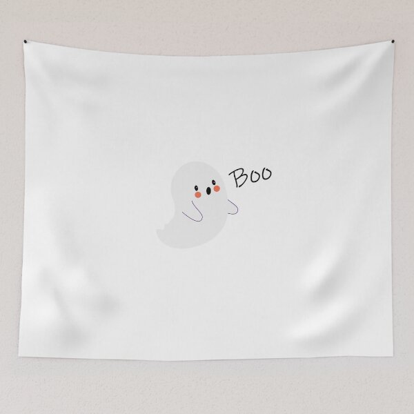 Item preview, Cute Halloween Ghost with Boo Text designed and sold by paolboa.