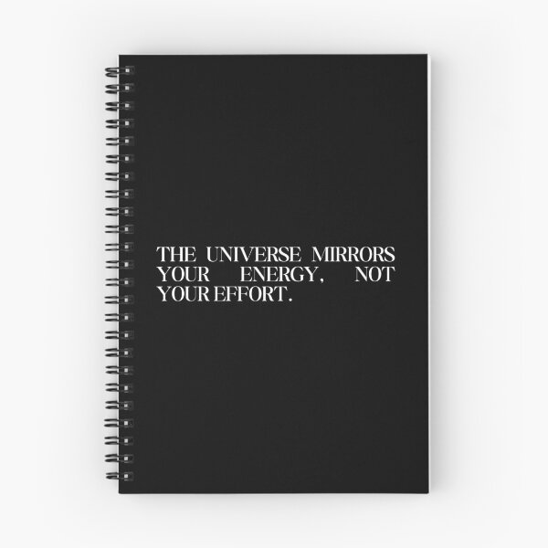 Item preview, The Universe Mirrors Your Energy, not your effort designed and sold by SWETA HALDER.