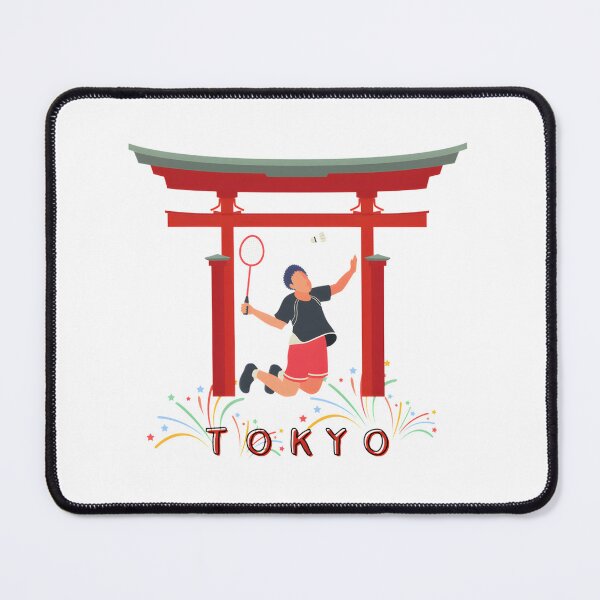 Item preview, Badminton Tokyo Design - Sport Inspired Graphic from Japan's Capital designed and sold by cryptodeal.
