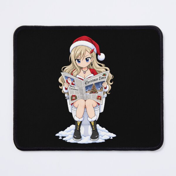 Item preview, Rebecca Bluegarden Edens Zero Christmas Newspaper Humor designed and sold by mildaclairmo.