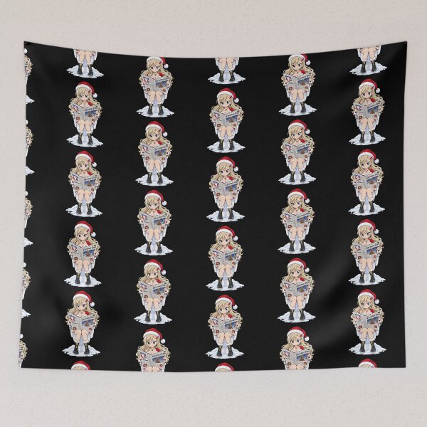 Item preview, Rebecca Bluegarden Edens Zero Christmas Newspaper Humor designed and sold by mildaclairmo.