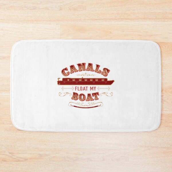 Item preview, Canals Float My Boat - Charming Waterway Illustration for Boating Enthusiasts designed and sold by laurdraws.