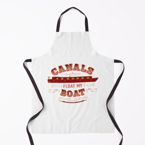 Item preview, Canals Float My Boat - Charming Waterway Illustration for Boating Enthusiasts designed and sold by laurdraws.