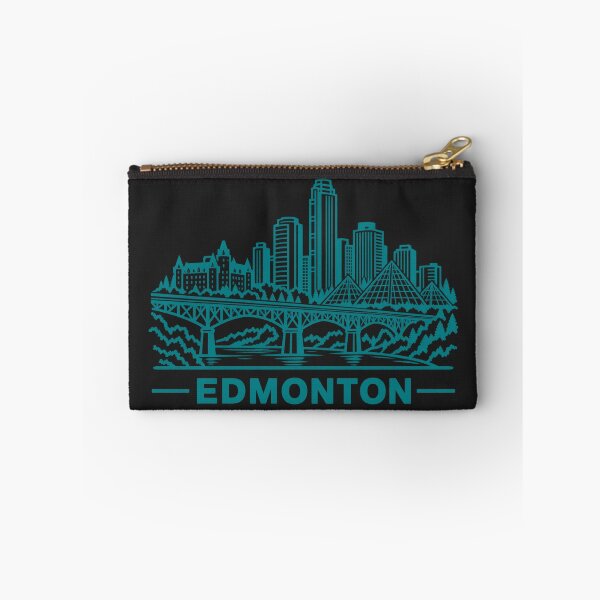 Item preview, Póster con el horizonte de Edmonton, Alberta, Canadá (Arte lineal) designed and sold by CMYKStudio.