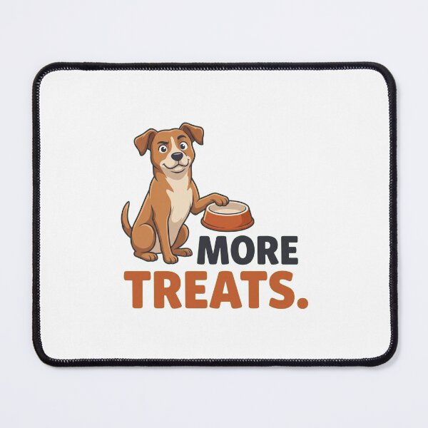 Item preview, More Treats Funny Dog T-Shirt | Dog Lover Shirt | Dog Owner Gift designed and sold by VIBECANVASSHOP .