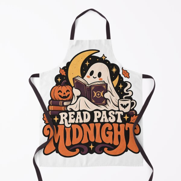 Item preview, Cozy Ghost Reading Past Midnight designed and sold by Thai Vibe Studio.