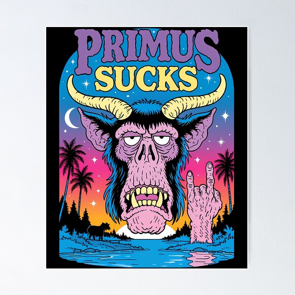 Item preview, Primus Sucks Psychedelic Monster - Rock Horns designed and sold by H-Desz5.