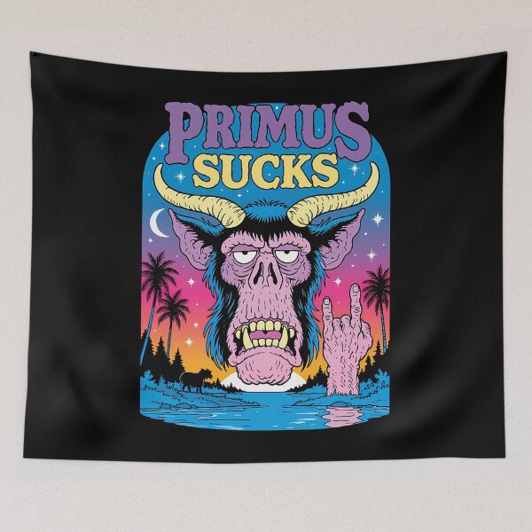 Item preview, Primus Sucks Psychedelic Monster - Rock Horns designed and sold by H-Desz5.