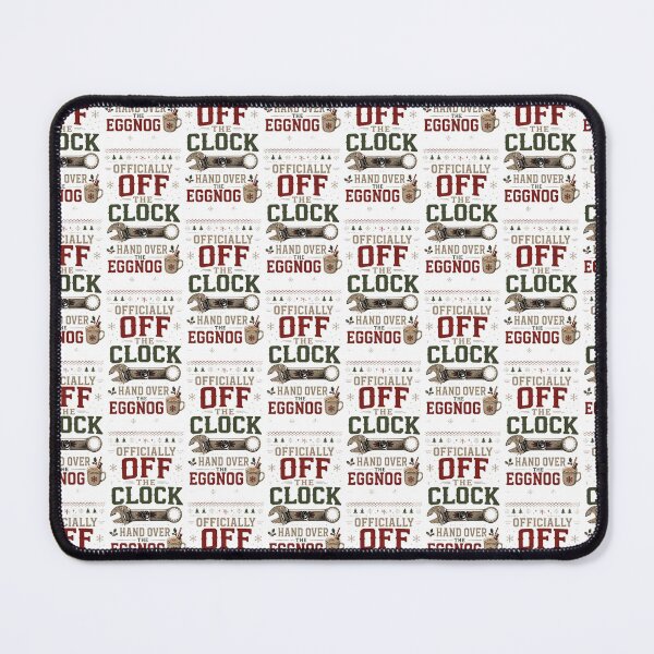 Item preview, Officially Off The Clock Hand Over Eggnog Holiday designed and sold by StudioBilly3000.