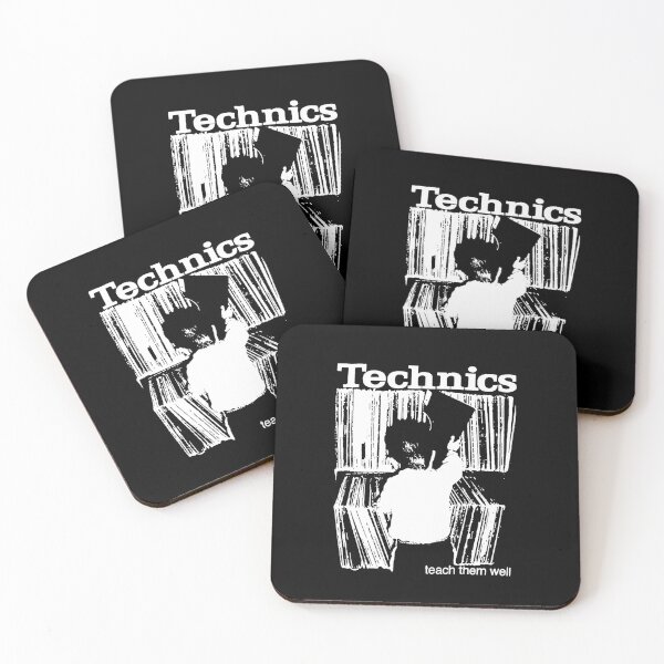 Item preview, Technics Teach Them Well Vinyl Record Crates Art designed and sold by avidaremi.