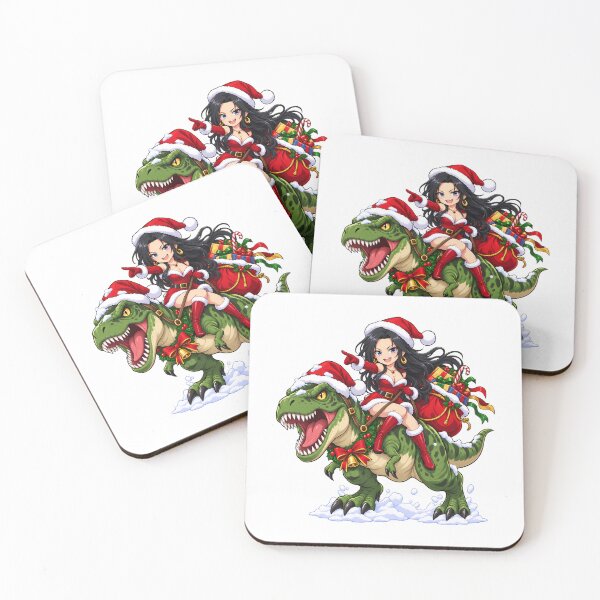 Item preview, Cattleya Baudelaire Violet Evergarden Christmas T Rex Ride designed and sold by mildaclairmo.