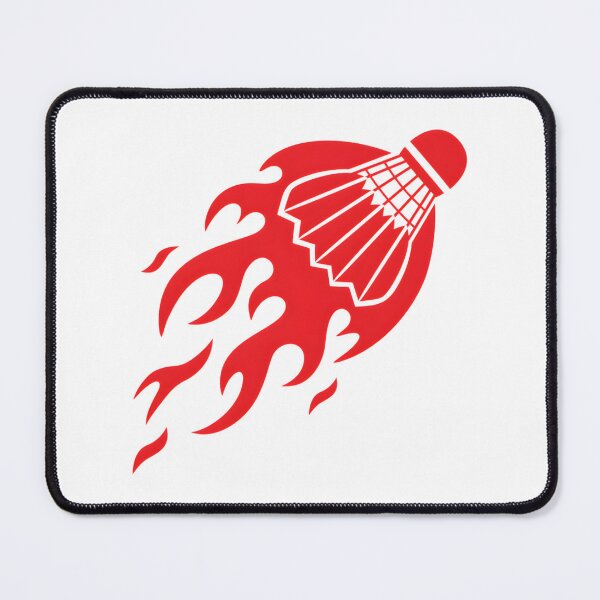 Item preview, Dynamic Badminton Player Silhouette Action Sports Design designed and sold by cryptodeal.