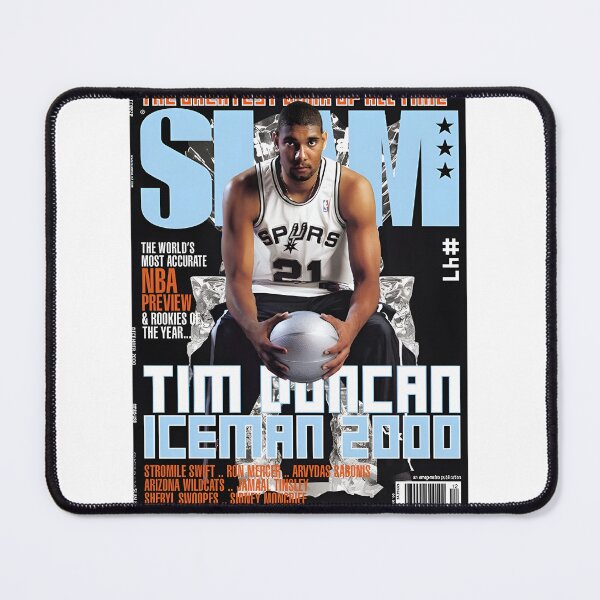 Item preview, Tim Duncan Vintage Slam Dunk Basketball Inspired Design designed and sold by laurdraws.
