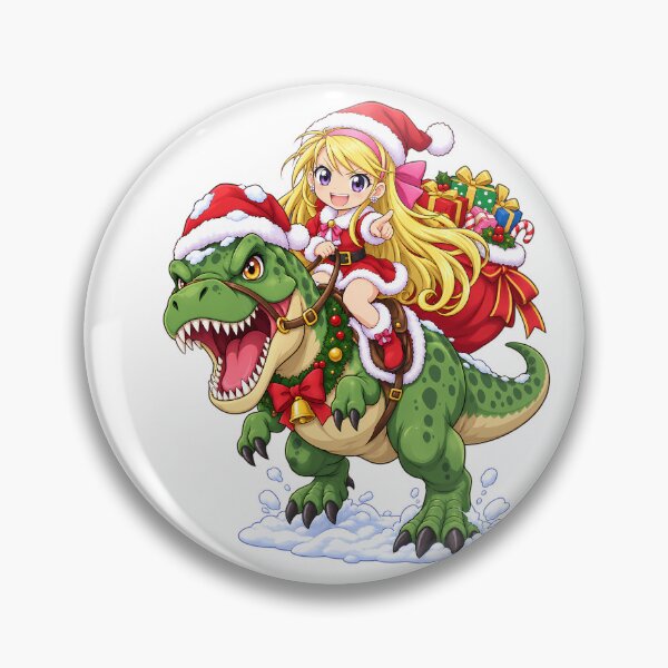 Item preview, Winry Rockbell Fullmetal Alchemist Christmas T Rex Ride designed and sold by mildaclairmo.