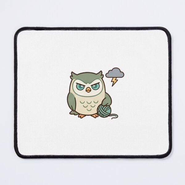Item preview, Upset Owl designed and sold by WittyOwlet.