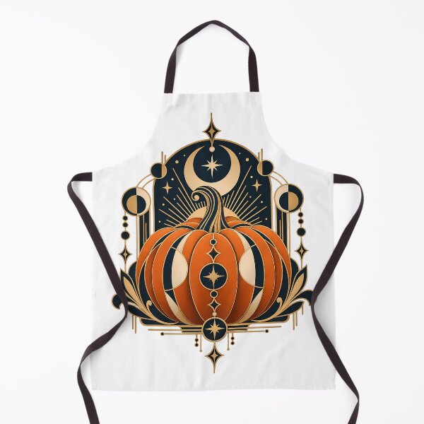 Item preview, Celestial Art Deco Pumpkin designed and sold by Thai Vibe Studio.