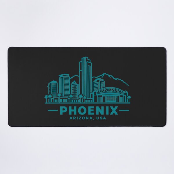 Item preview, Phoenix Arizona USA Line Art Skyline Poster designed and sold by CMYKStudio.